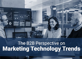 The B2B Perspective on Marketing Technology Trends eBook thumbnail